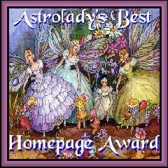 Astrolady's Best homepage Award
